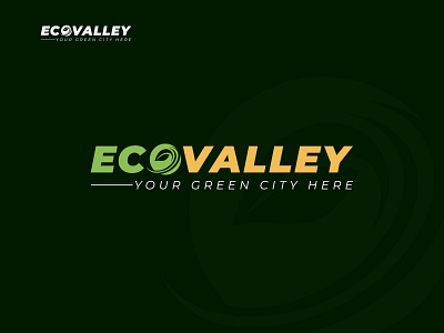 ECO VALLEY 99design logo 99designs branding care company logo creative design eco eco logo eco logo design ecologo ecovalley font green green logo health logo logo design logos vector