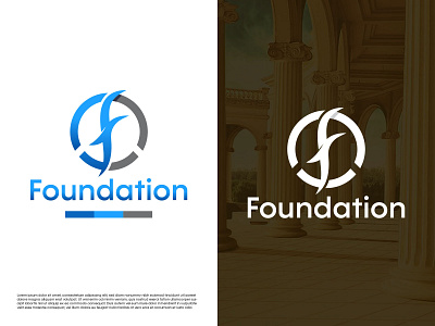 Foundation Logo animation branding company logo design font foundation foundation logo illustration illustrator jpg logo logo design logo font logo idea logologo vector logopng logos png typography vector