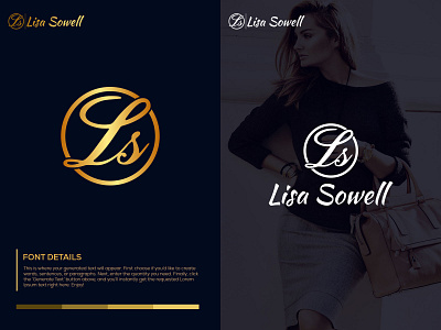 Lisa Sowell Beauty Logo Design