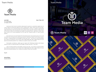 Team Media Company Logo music