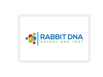 RABBIT DNA branding company logo design dna dna logo dna test illustration illustrator rabbit dna rabbit dna vector