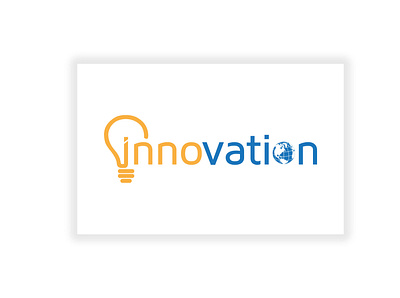 Innovation logo branding company logo design illustration illustrator innovation logo innovations lettering logo typography vector