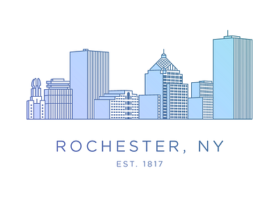 Rochester, NY architecture building chase city landscape new york ny roc rochester skyline skyscraper xerox