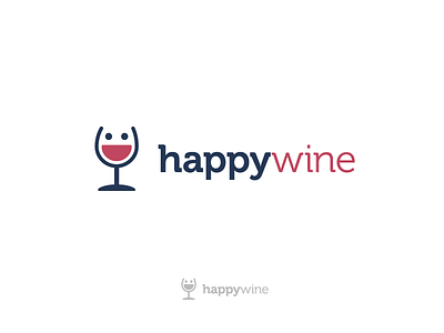 happywine emoji face glass happy icon logo mark museo smile smiley vino wine