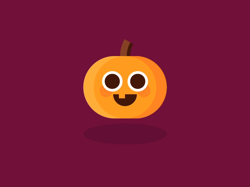 Floating Pumpkin cute float floating halloween hover kawaii october pumpkin spooky