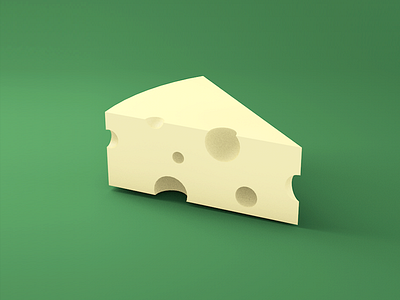 cheese c4d cheese illustration