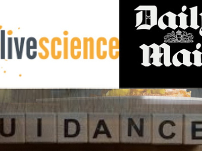 publish your article on live science, daily mail, guardian