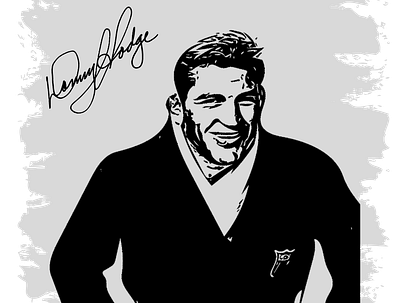 The One and Only Danny Hodge classicwrestling collegiatewrestling danhodgeaward dannyhodge midsouthwrestling nationalwrestlingalliance ncaa perryoklahoma prowrestling redbubble vector