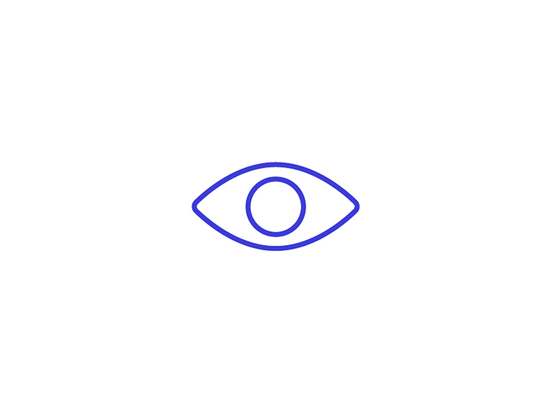 Eye icon animation