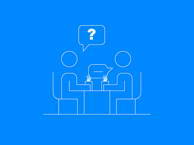 Boring Business Stuff #3 conversation design dialogue icon illustration interview ui ux vector