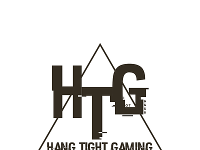 Hang Tight Gaming Logo branding design icon illustration logo typography