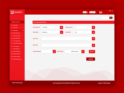 Red dashboard design for company dashboard design designer photoshop preview professionals red web