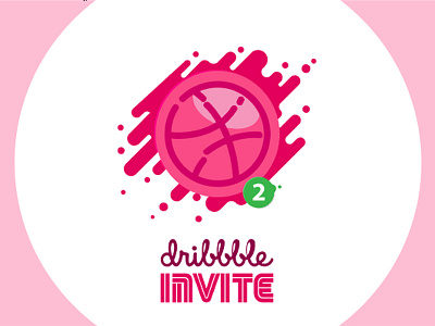 2 Dribbble Invite Giveaway 2 color dribbble free giveaway invitation invite short victor