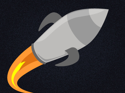 Rocketship icon rocketship space