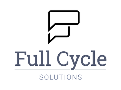 Full Cycle Solutions Branding branding cycle full cycle logo logo design