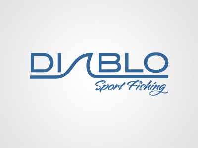 Diablo Sportfishing branding identity logo