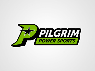 Pilgrim Powersports branding identity logo