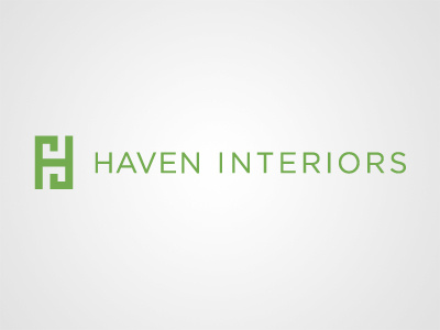 Haven Interiors branding identity logo