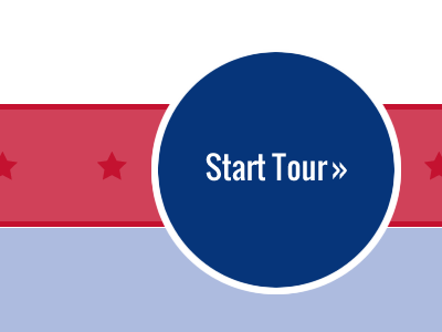 Start Tour clean design minimal patriotic simple ui web