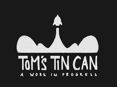 Tom's Tin Can gamedesign gamedev indiedev logo photoshop reality rocket space spaceship virtual vr