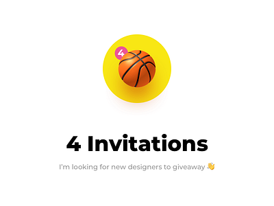 4 Invitations