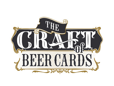 The Craft of Beer Cards branding design logo personal typography vector