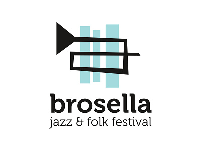 Folk & Jazz festival Logo festival logo music