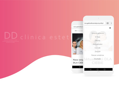 DD Clinica Estetica website