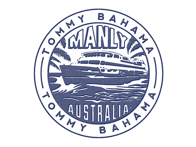 Manly Australia Badge