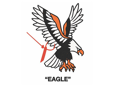 "EAGLE" eagle off white