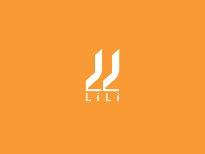 LiLi brand branding cosmetic design identity lili logo logo design makeup name persian yellow فارسی لوگو لی لی