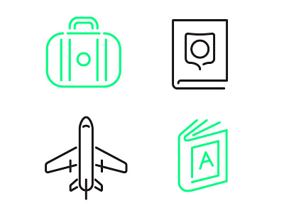 VE Icons agente agentelive icons process stroke travel ui