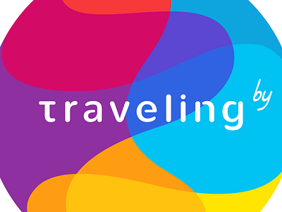 New logotype for Traveling.by agente agente process hotels travel traveling traveling by