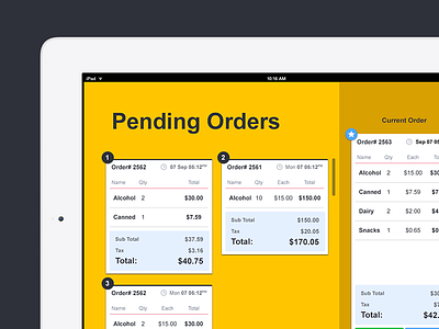 POS Terminal UI point of sale pos pos terminal terminal ui ux