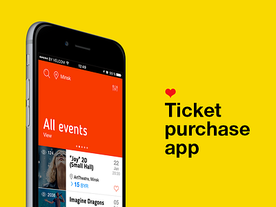 Ticket Purchase Mobile App