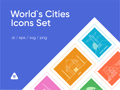 Free World Cities Icons Set barcelona capitals icons download cities icons set download icons icons free icons set london moscow new york paris sydney