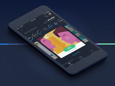 The New Fintech project in our portfolio! fintech fintech ui fintech ui design mobile app