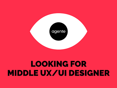 UX/UI Designer Wanted agente designer job ui designer ux designer