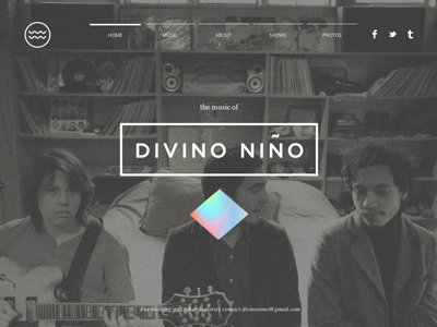 Divino Niño Site divine child divino nino divino niño layout music web web site
