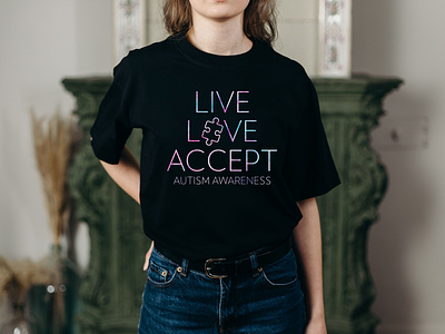 Love Accept Understand Autism Awareness autism awareness branding cricency design illustration jpg png sublimation svg