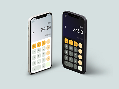 Daily UI #4 - Standard Calculator calculator dailyu design mobileapps ui uidesign