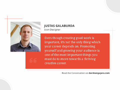 A Conversation with Justas Galaburda – Icon Utopia advice blog conversation design graphic icon icon design interview quote