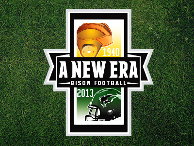 New Era Logo bison football new era obu