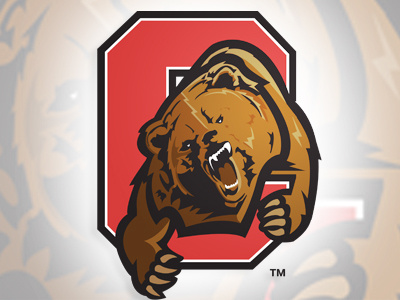 Cornell University Logo Redesign bear cornell grizzly bear redesign sports logo