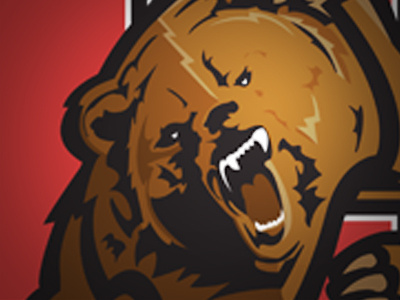 Cornell Bear Redesign bear cornell grizzly bear redesign sports logo