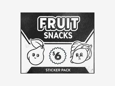 Classified Ad for Fruit Snacks sticker pack