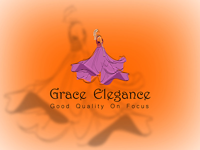 Grace Elegance Logo 3d branding business card cover photo design graphic design icon illustration logo mahadi11alamin@gmail.com mockup poster thumbnail typography vector