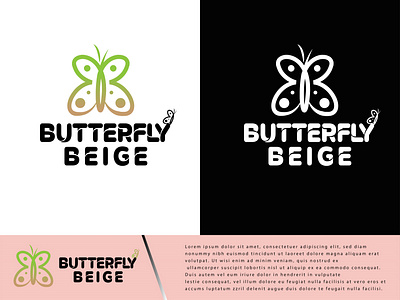 Butterfly Beige 3d app branding business card cover photo design graphic design icon illustration illustrator logo logo design mahadi11alamin@gmail.com minimal mockup poster thumbnail typography vector