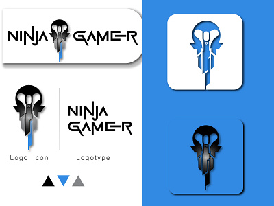Ninja gamer Logo