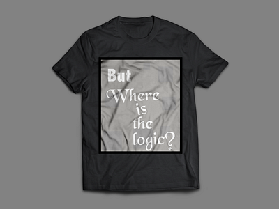 typographic t-shirt design